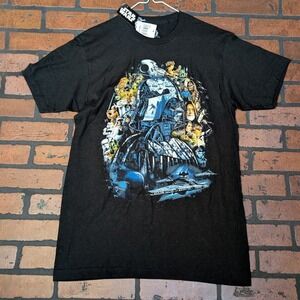 Star Wars Darth‎ Vader Original Trilogy Black Cotton Tee M NWT